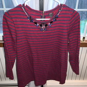 J Crew Striped Top